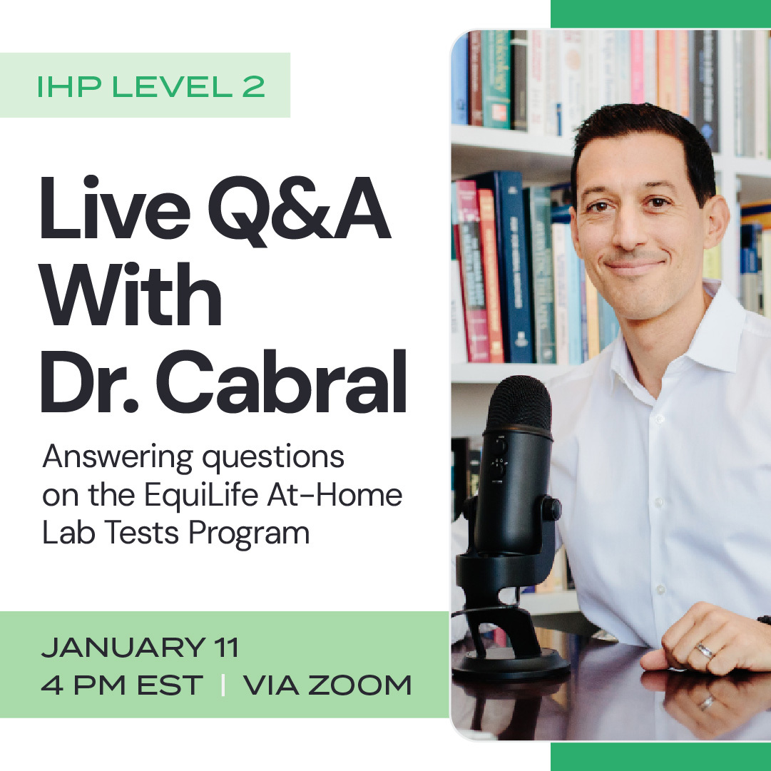 Level 2 Live Q&A with Dr. Cabral - Integrative Health Practitioner