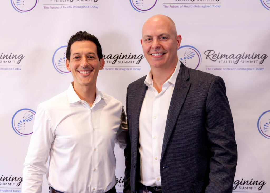 Dr. Cabral and Dr. Ian Quitadamo at the Reimagining Health Summit