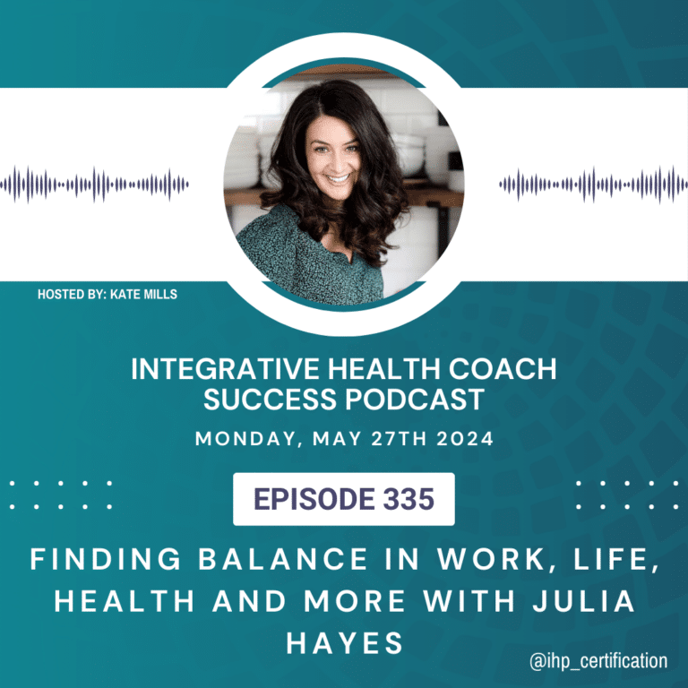 Finding Balance in Work, Life, Health and More with Julia Hayes